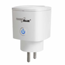 Gniazdko zdalnie sterowane GreenBlue GB720 E WiFi Android/iOS/Alexa/Google