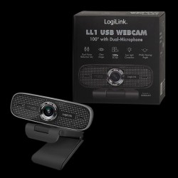 Kamera internetowa HD LogiLink UA0378 USB, 100°, podwójny mi… | PartsPC.pl