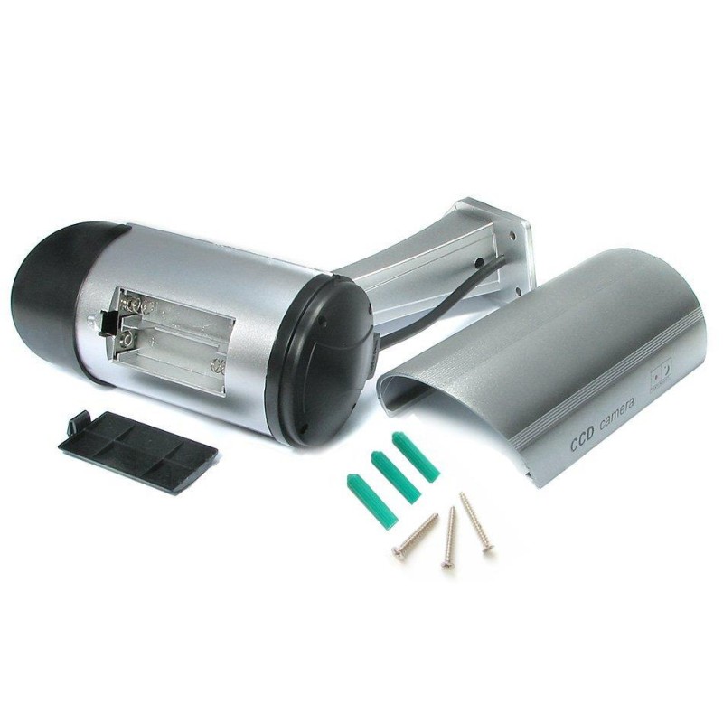 Atrapa kamery IR Maclean IR1100 S LED srebrna | PartsPC.pl