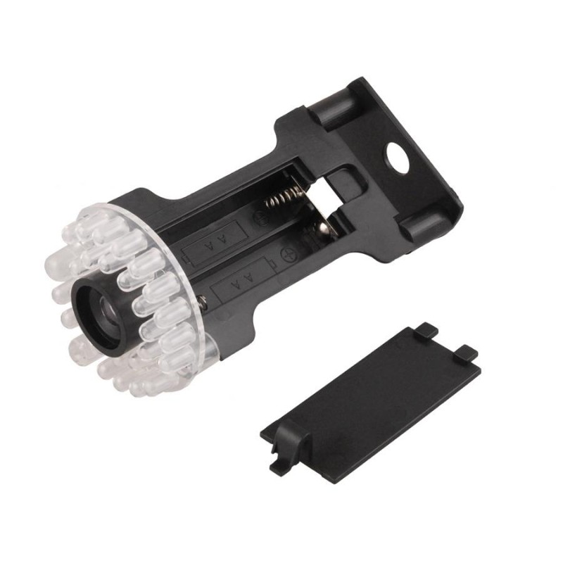 Atrapa kamery IR Maclean IR9000 B LED czarna | PartsPC.pl