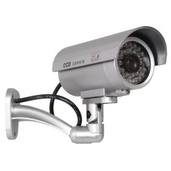 Atrapa kamery IR Maclean IR9000 S LED srebrna | PartsPC.pl