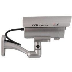 Atrapa kamery IR Maclean IR9000 S LED srebrna | PartsPC.pl