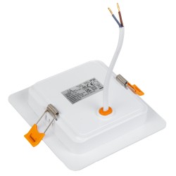 Panel LED sufitowy Maclean, podtynkowy SLIM, 9W, Neutral White 4000K,