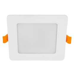 Panel LED sufitowy Maclean, podtynkowy SLIM, 9W, Neutral White 4000K,