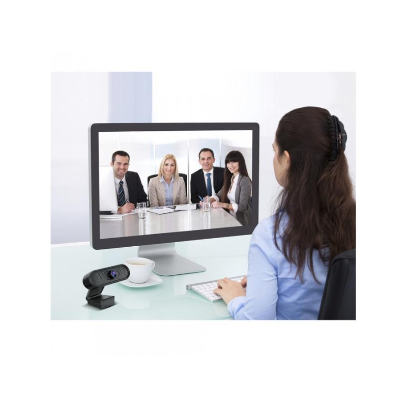 Kamera internetowa USB Nano RS RS680 HD 1080P, mikrofon, kabel 1,7m, 30fps