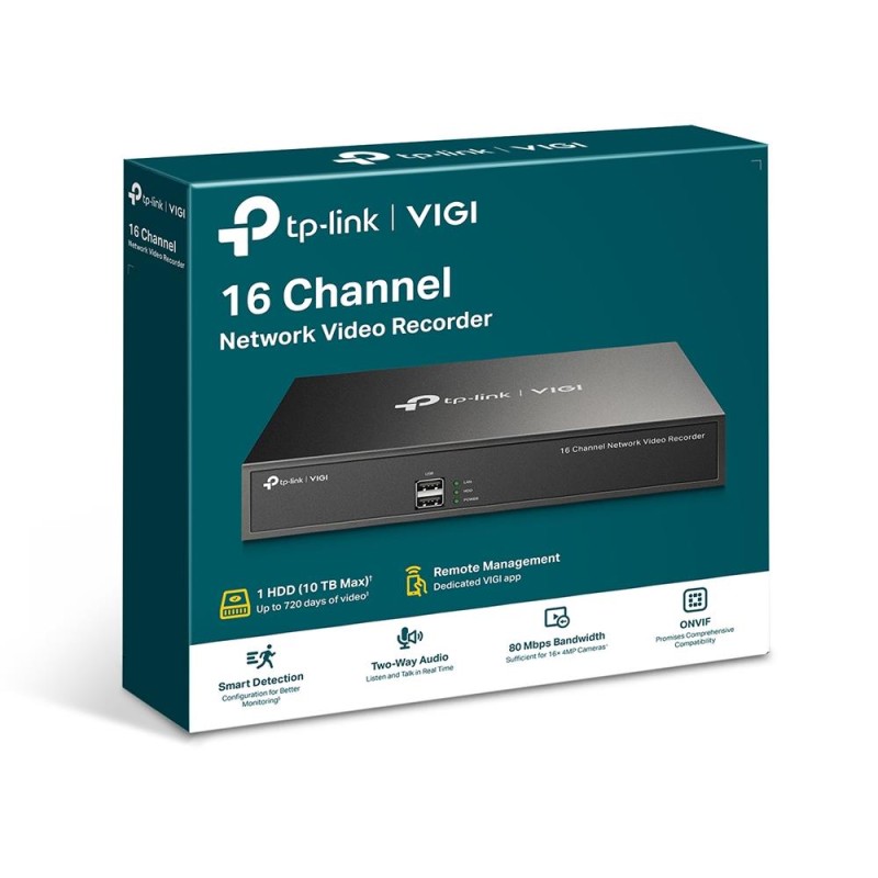 Rejestrator sieciowy TP-Link VIGI NVR1016H 16-kanałowy