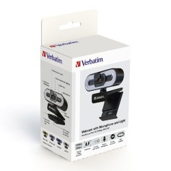 Kamera internetowa Verbatim AWC-02 1080p FHD USB 2.0 z mikro… | PartsPC.pl
