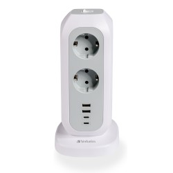 Listwa zasilająca Verbatim EUPT-01 EU Power Tower 11xAC 2xUS… | PartsPC.pl