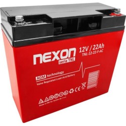 Akumulator żelowy Nexon AGM 12V 22Ah Long Life (12l) - głębo… | PartsPC.pl