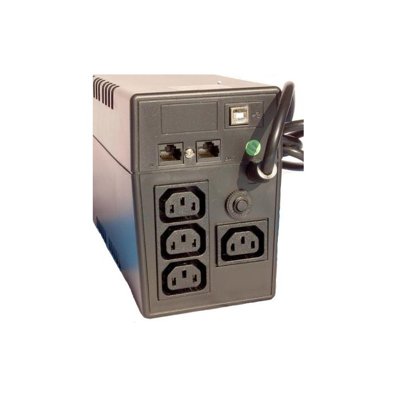 Zasilacz awaryjny UPS ORVALDI sinus 600 LCD USB Line-Interac… | PartsPC.pl