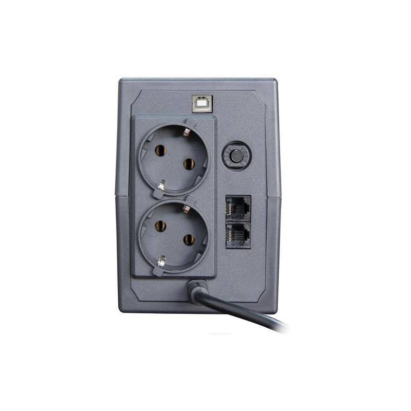 Zasilacz awaryjny UPS ORVALDI i800 LCD USB line-interactive