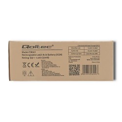 Akumulator AGM Qoltec 6V | 1.3Ah | PartsPC.pl