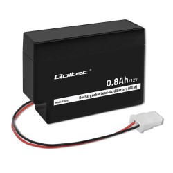 Akumulator AGM Qoltec 12V | 0.8Ah | PartsPC.pl