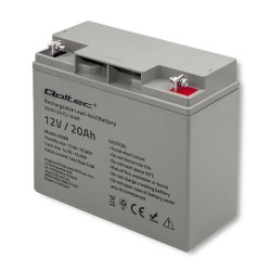 Akumulator AGM Qoltec 12V | 20Ah