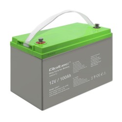 Akumulator żelowy Qoltec Deep Cycle | 12V | 100Ah | 30,5k