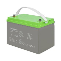 Akumulator żelowy Qoltec Deep Cycle | 12V | 100Ah | 30,5k