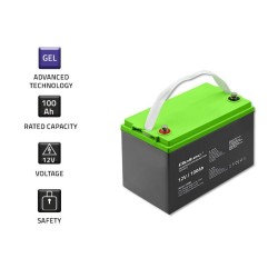 Akumulator żelowy Qoltec 12V | 100Ah | GEL | 29.3kg