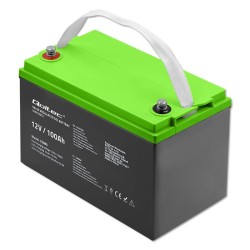 Akumulator żelowy Qoltec 12V | 100Ah | GEL | 29.3kg