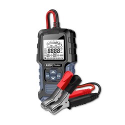 Tester cyfrowy Qoltec akumulatora z wyświetlaczem LCD | 12V | 24V |