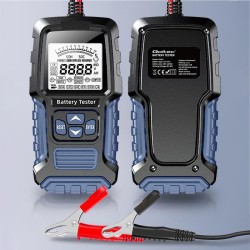 Tester cyfrowy Qoltec akumulatora z wyświetlaczem LCD | 12V | 24V |