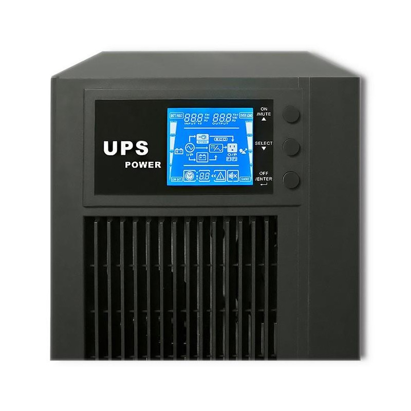 Zasilacz awaryjny UPS Qoltec | On-line | Pure Sine Wave | 3kVA | 2.4kW |