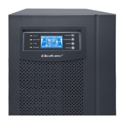 Zasilacz awaryjny UPS Qoltec | On-line | Pure Sine Wave | 10kVA | 8kW | LCD