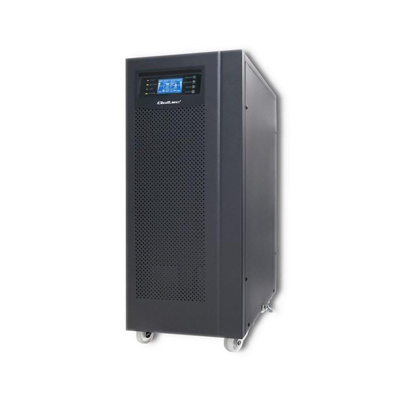 Zasilacz awaryjny UPS Qoltec | On-line | Pure Sine Wave | 10kVA | 8kW | LCD