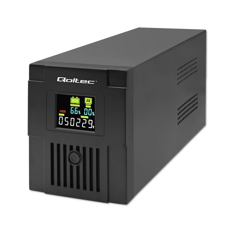 Zasilacz awaryjny UPS Qoltec Monolith | 1500VA | 900W | LCD … | PartsPC.pl