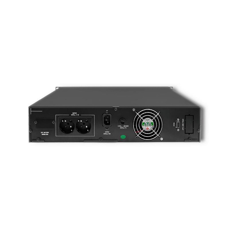 Zasilacz awaryjny UPS Qoltec RACK | 1kVA | 800W | LCD | PartsPC.pl