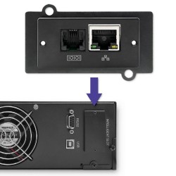 Zasilacz awaryjny UPS Qoltec RACK | 1kVA | 800W | LCD | PartsPC.pl