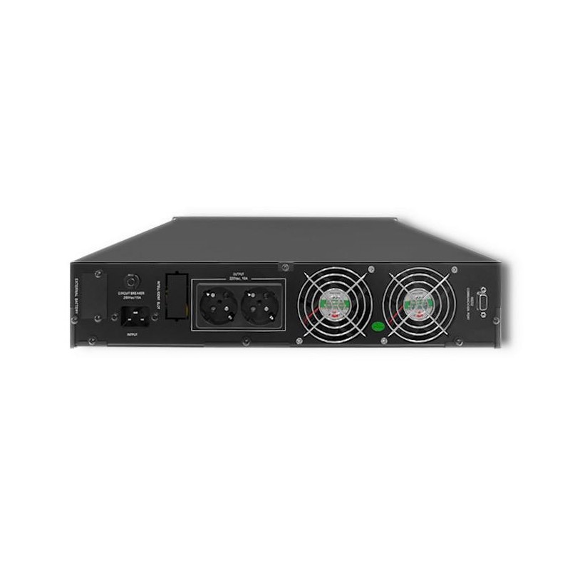 Zasilacz awaryjny UPS Qoltec RACK | 3kVA | 2400W | LCD