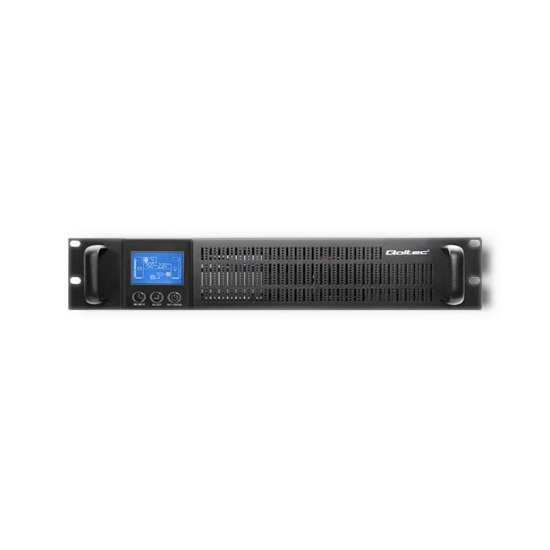 Zasilacz awaryjny UPS Qoltec RACK | 3kVA | 2400W | LCD