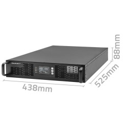 Zasilacz awaryjny UPS Qoltec do RACK | 3kVA | 3000W | Power Factor 1.0 |