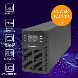 Zasilacz awaryjny UPS Qoltec 2kVA | 2000W | Power Factor 1.0… | PartsPC.pl