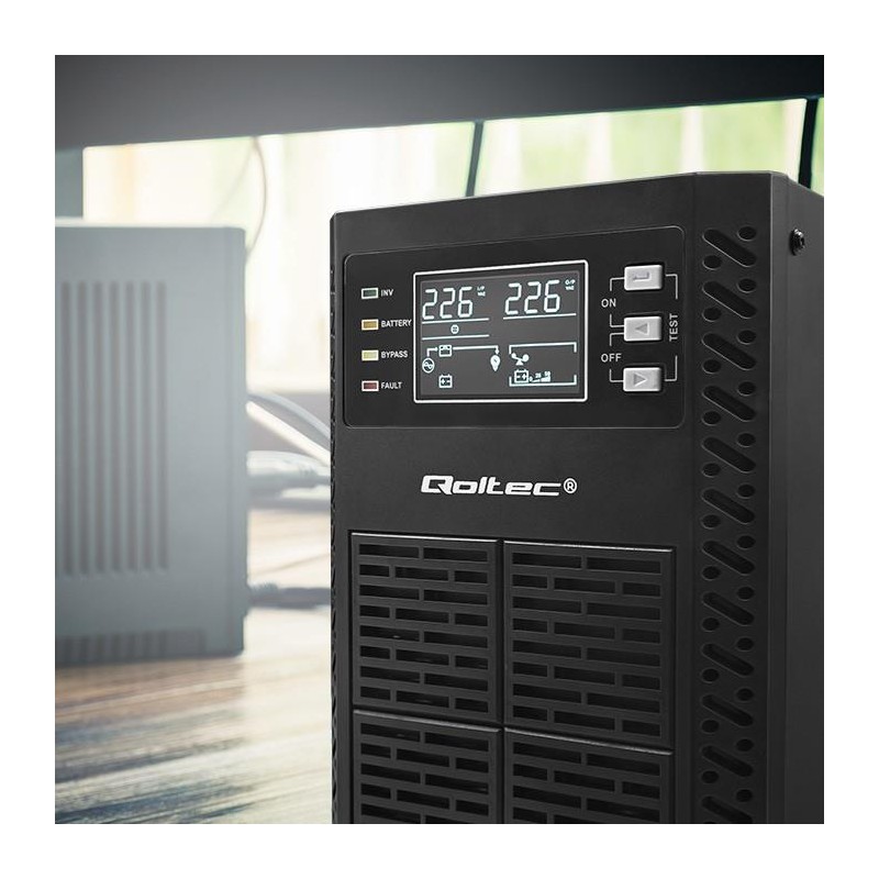 Zasilacz awaryjny UPS Qoltec 2kVA | 2000W | Power Factor 1.0… | PartsPC.pl
