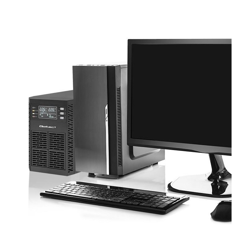 Zasilacz awaryjny UPS Qoltec 2kVA | 2000W | Power Factor 1.0… | PartsPC.pl
