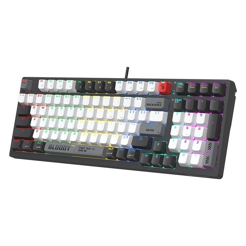 Klawiatura bezprzewodowa A4tech Bloody WS98 Grey WRLS | PartsPC.pl