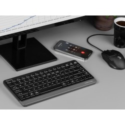 Klawiatura bezprzewodowa mini A4Tech FSTYLER FBK11 2.4GHz+BT… | PartsPC.pl