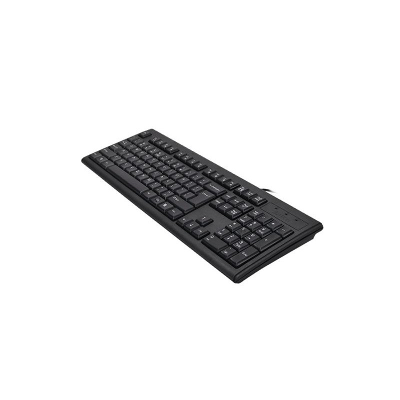 Klawiatura przewodowa A4Tech KR-83 USB czarna | PartsPC.pl