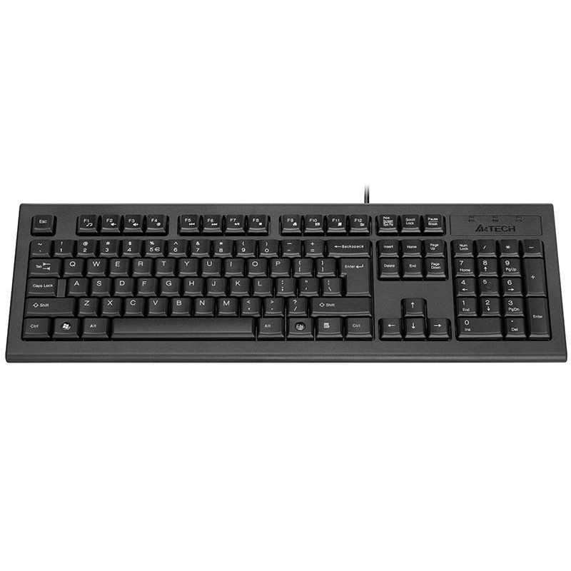 Klawiatura przewodowa A4Tech KR-85 USB czarna | PartsPC.pl