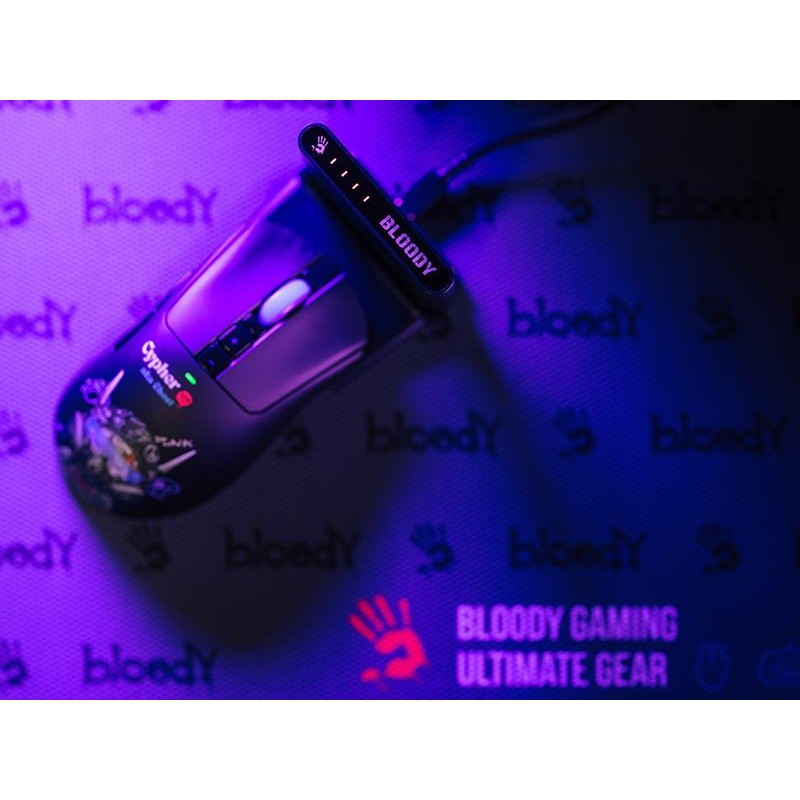 Mysz bezprzewodowa A4Tech Bloody R73 ULTRA DUO Cypher Ghost… | PartsPC.pl