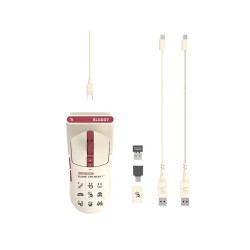 Mysz bezprzewodowa A4Tech Bloody R72 ULTRA DUO Pixels Red | PartsPC.pl