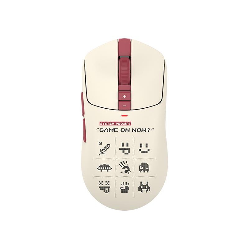 Mysz bezprzewodowa A4Tech Bloody R72 ULTRA DUO Pixels Red | PartsPC.pl