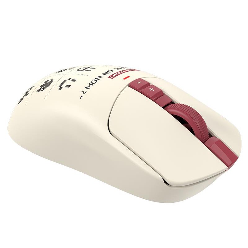 Mysz bezprzewodowa A4Tech Bloody R72 ULTRA DUO Pixels Red | PartsPC.pl