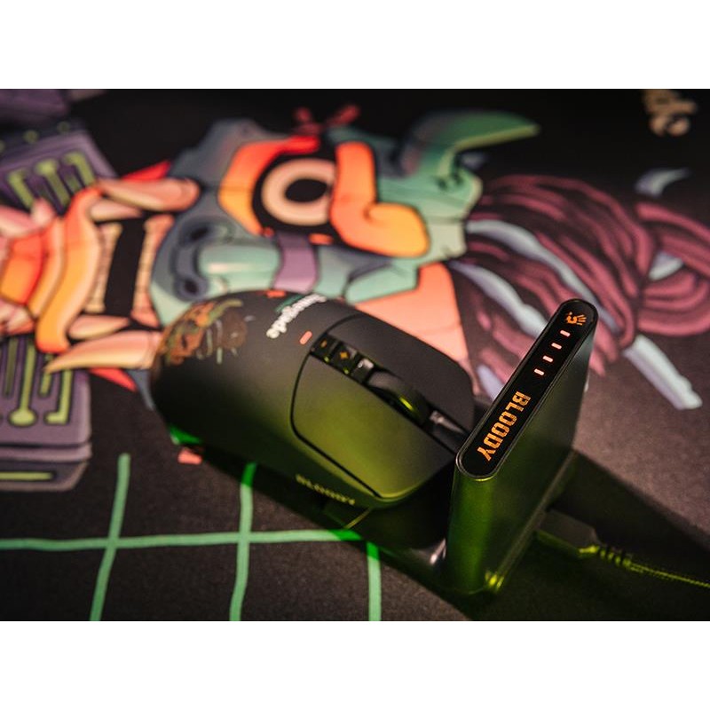 Mysz bezprzewodowa A4Tech Bloody R72 ULTRA DUO Renegade Midn… | PartsPC.pl