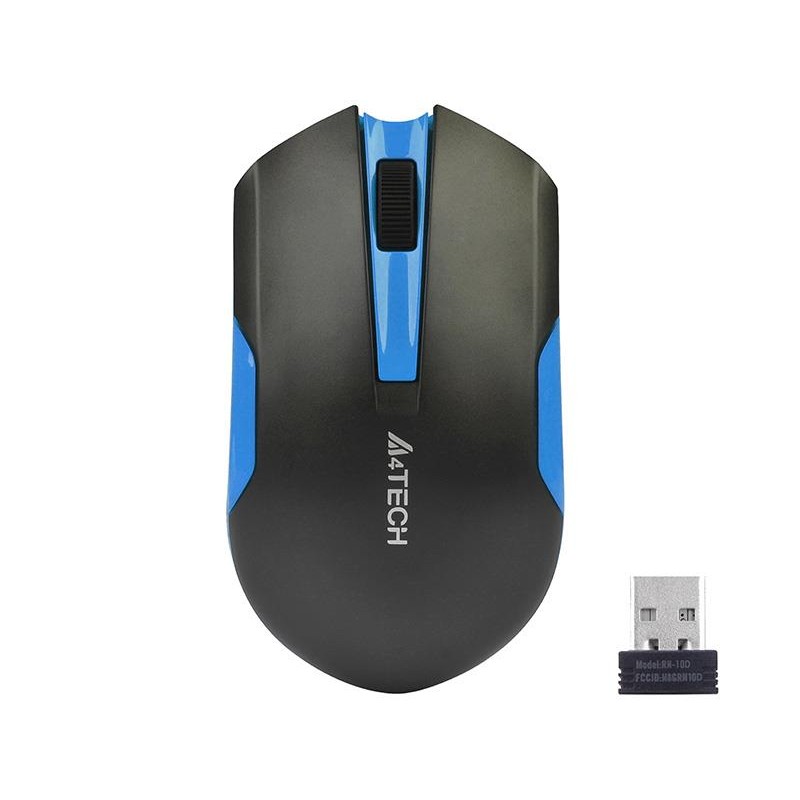 Mysz bezprzewodowa A4Tech V-TRACK G3-200N-1 Black+Blue WRLS… | PartsPC.pl