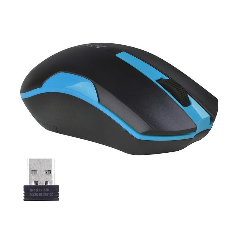 Mysz bezprzewodowa A4Tech V-TRACK G3-200N-1 Black+Blue WRLS… | PartsPC.pl
