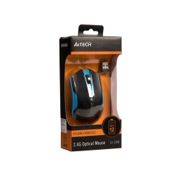 Mysz bezprzewodowa A4Tech V-TRACK G3-200N-1 Black+Blue WRLS… | PartsPC.pl