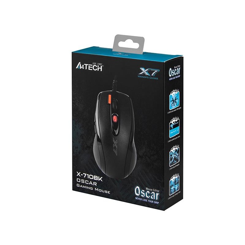 Mysz przewodowa A4Tech EVO XGame Opto Oscar X710 optyczna Ga… | PartsPC.pl