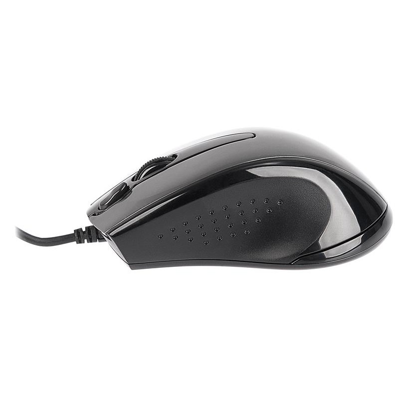 Mysz przewodowa A4Tech N-500F-1 V-Track USB czarno-szara | PartsPC.pl